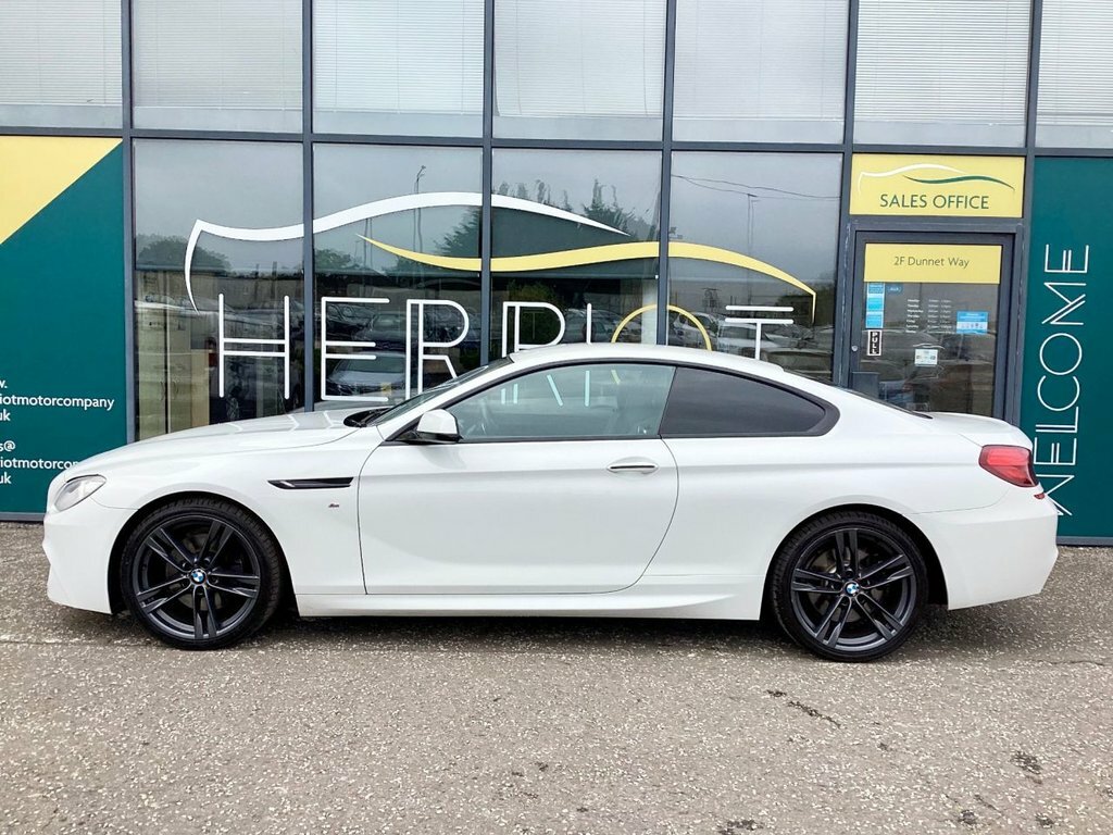 BMW 6 Series Gran Coupe 3L M Sport White #5