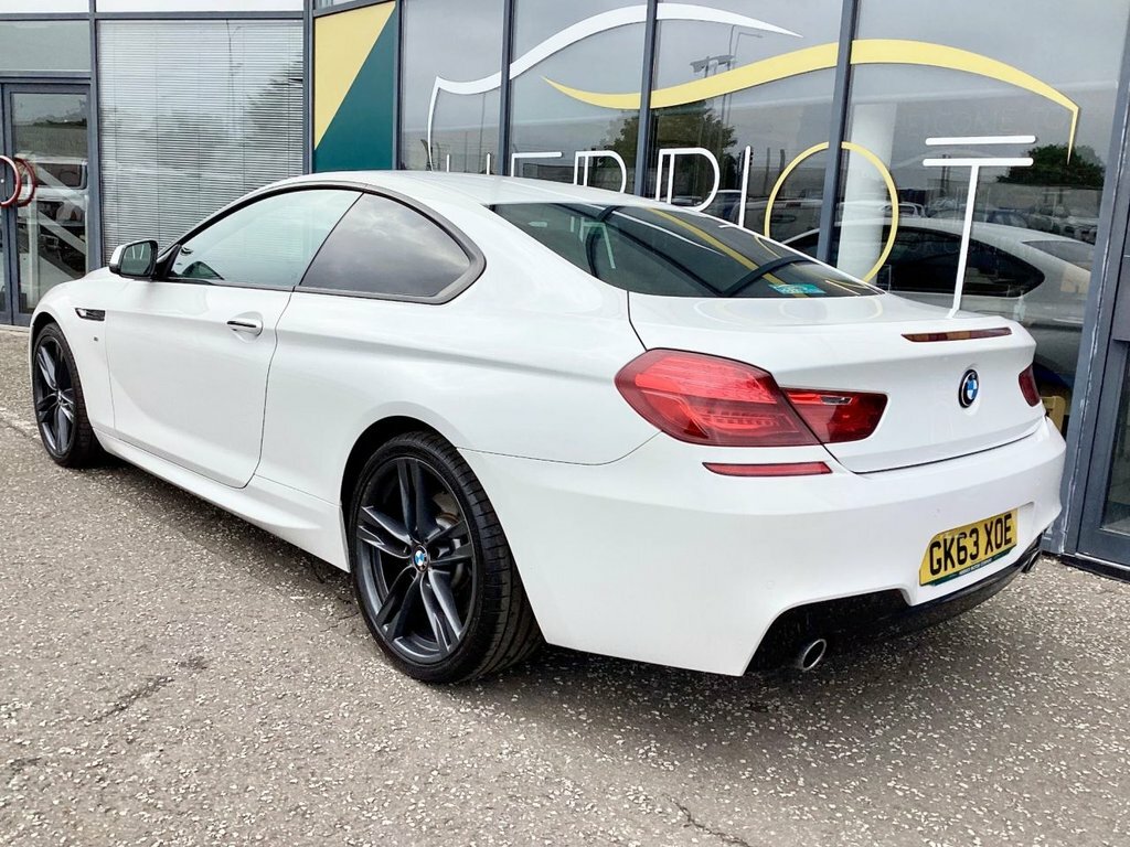 BMW 6 Series Gran Coupe 3L M Sport White #4