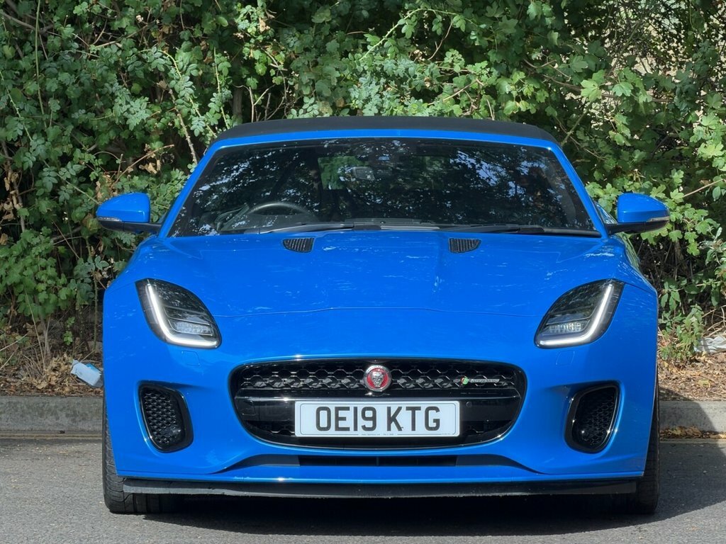 Jaguar F-Type Convertible Blue #2