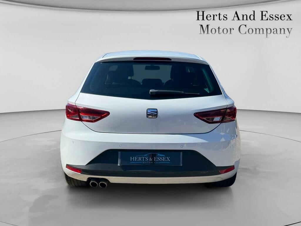 Seat Leon Hatchback 2.0 Tdi Cr Fr Dsg Euro 5 Ss 2015 White #6