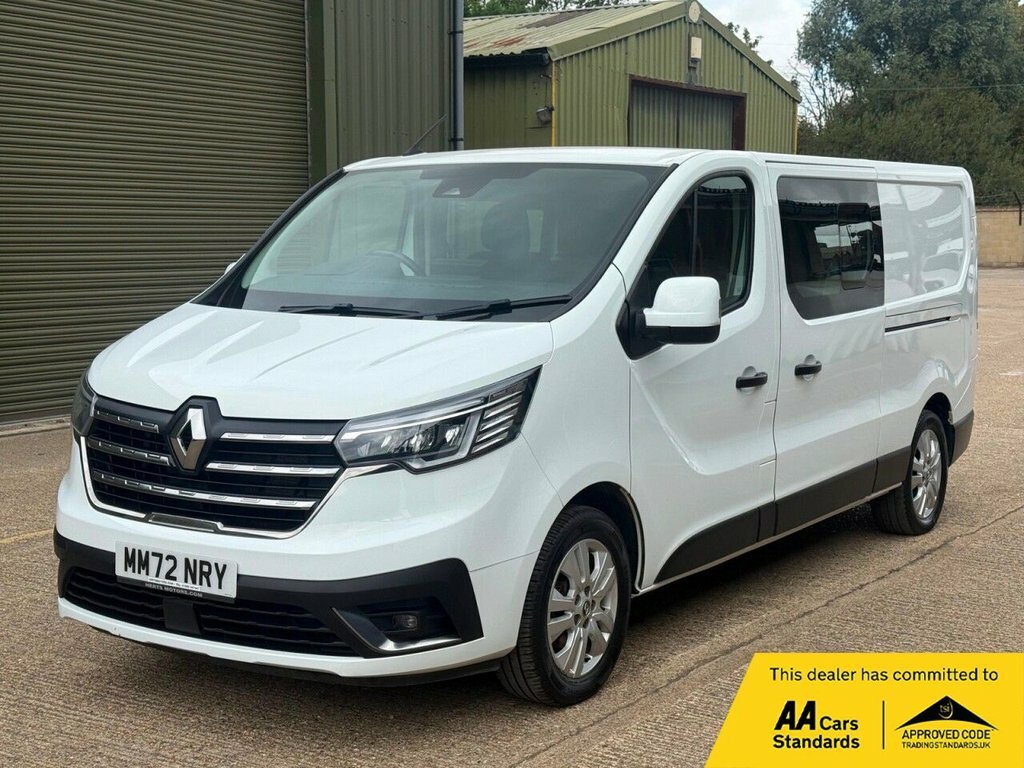 Renault Trafic 2.0 Dci Blue Ll30 Sport Crew Van Double Cab 6Dr Di 