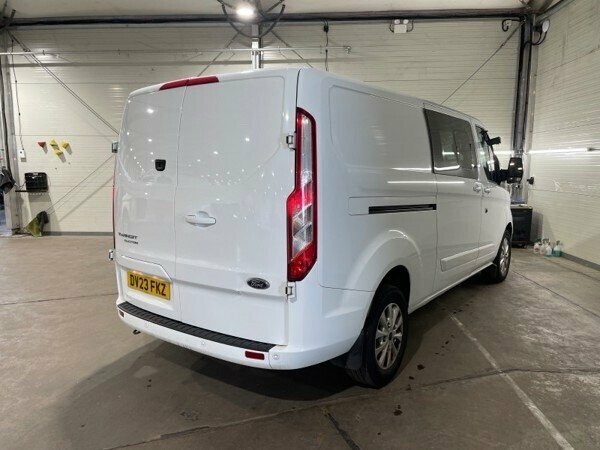 Ford Transit Custom 2.0 320 Ecoblue Limited Crew Van Double Cab Di DV23FKZ #6