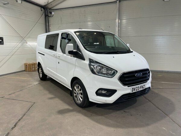 Ford Transit Custom 2.0 320 Ecoblue Limited Crew Van Double Cab Di DV23FKZ #4