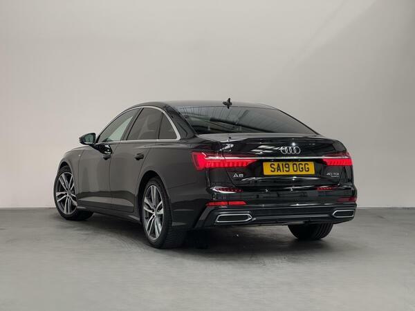 Audi A6 Saloon Saloon Black #8