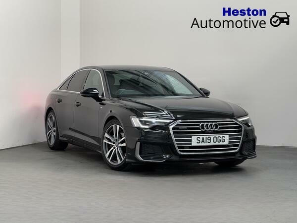Audi A6 Saloon 2.0 Tdi 40 S Line Saloon S Tronic Quatt Black