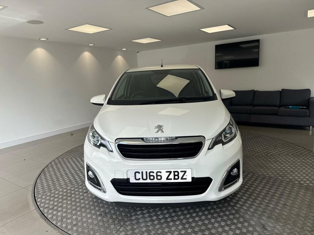 Peugeot 108 Hatchback 1.2 Puretech Allure Euro 6 201666 White #3