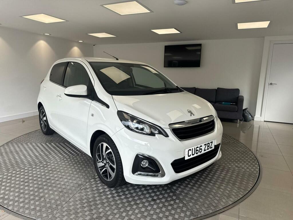 Peugeot 108 Hatchback 1.2 Puretech Allure Euro 6 201666 White #2