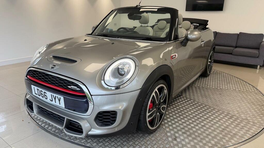Mini Convertible Convertible 2.0 John Cooper Works Euro 6 Ss LD66JYY Silver #2