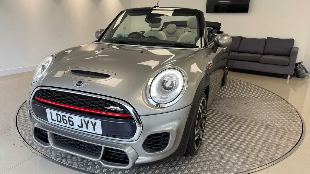 Mini Convertible Convertible 2.0 John Cooper Works Euro 6 Ss LD66JYY Silver #3