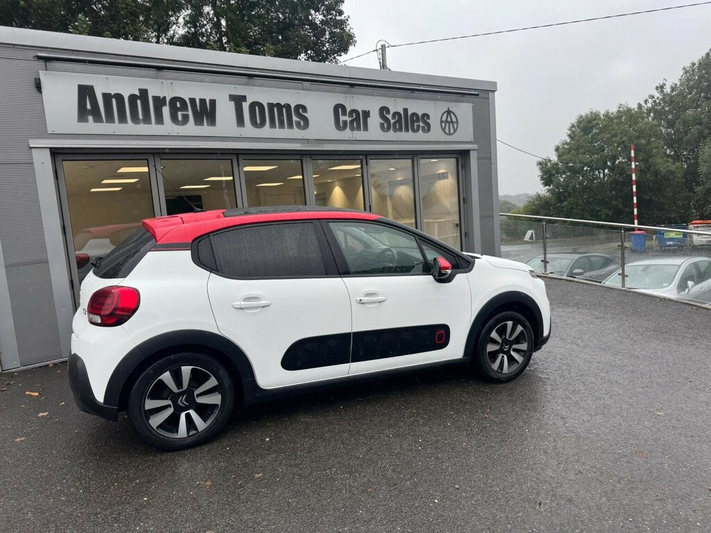 Citroen C3 Hatchback 1.2 Puretech Flair Euro 6 201717 SJ17KMF White #4