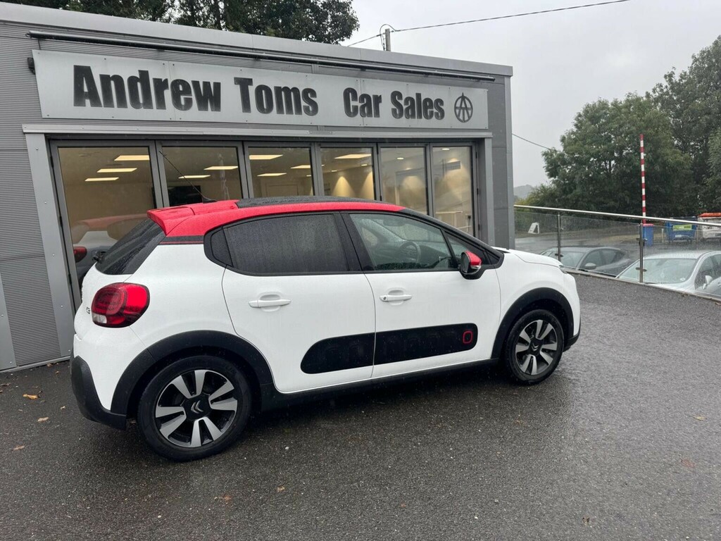 Citroen C3 Hatchback 1.2 Puretech Flair Euro 6 201717 SJ17KMF White #6