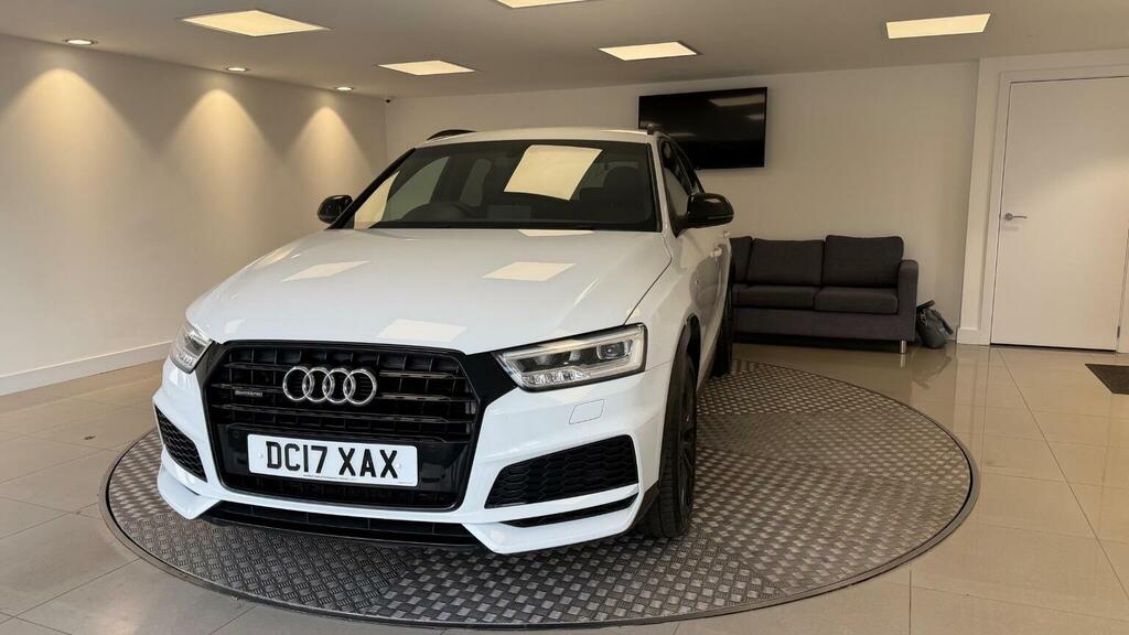 Audi Q3 2.0 Tdi Black Edition S Tronic Quattro Euro 6 Ss DC17XAX White #4