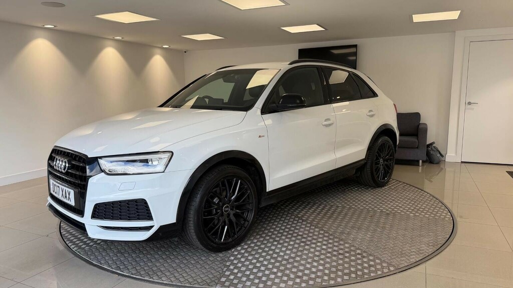 Audi Q3 2.0 Tdi Black Edition S Tronic Quattro Euro 6 Ss White