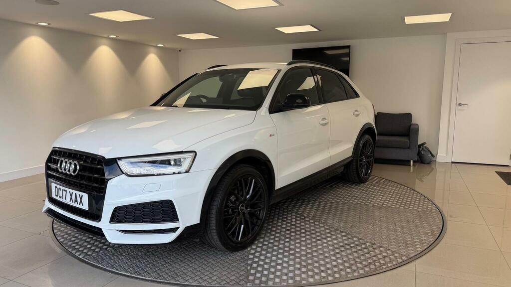 Audi Q3 2.0 Tdi Black Edition S Tronic Quattro Euro 6 Ss DC17XAX White #2