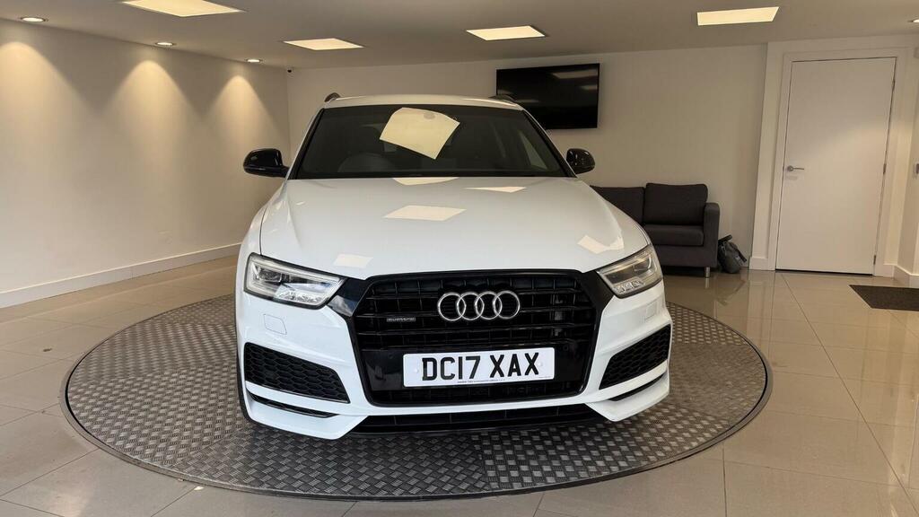 Audi Q3 2.0 Tdi Black Edition S Tronic Quattro Euro 6 Ss DC17XAX White #5