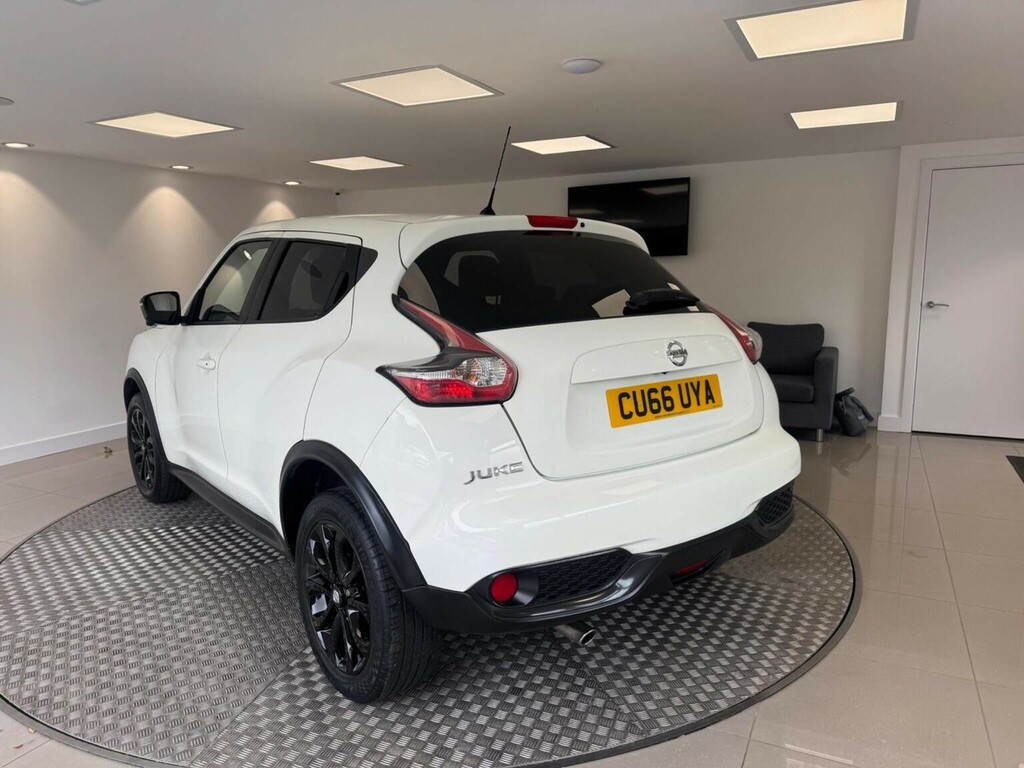 Nissan Juke 1.2 Dig-t Tekna Euro 6 Ss CU66UYA White #4