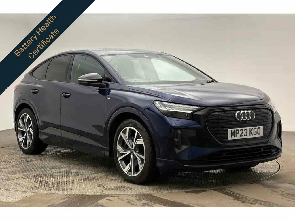 Audi Q4 E Tron Edition 1 MP23KGO Blue