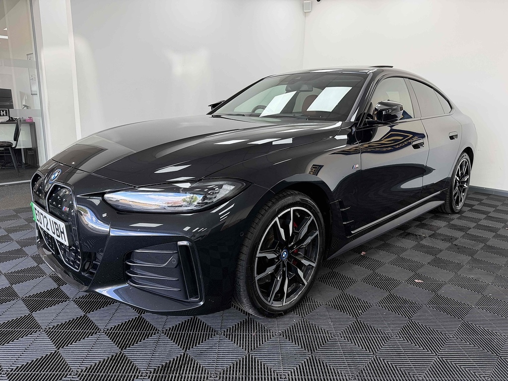 BMW i4 M50 Blue #3