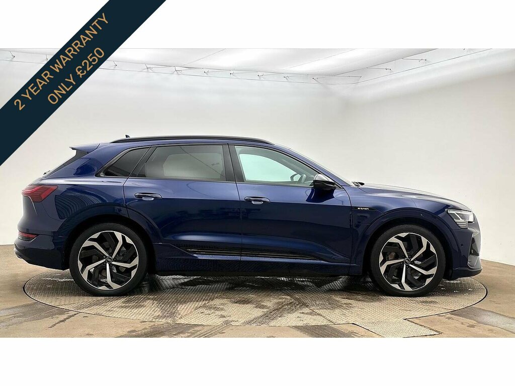 Audi E-tron Black Edition YH72OBP Blue #3