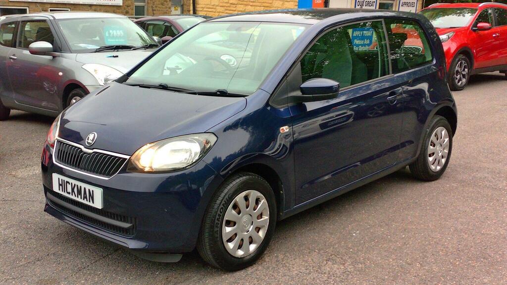 Skoda Citigo Hatchback 1.0 Mpi Se Euro 5 201414 Blue