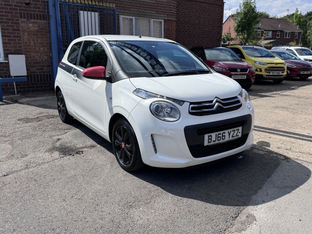 Citroen C1 1.2 Puretech Furio BJ66YZZ White #3