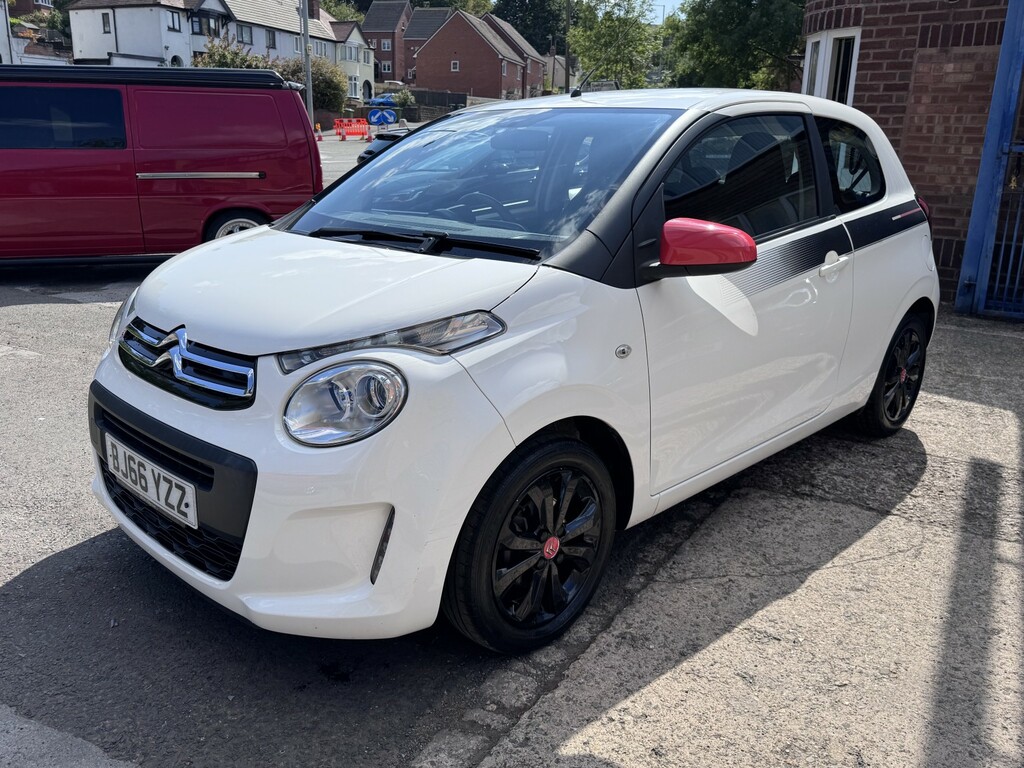 Citroen C1 1.2 Puretech Furio BJ66YZZ White #5