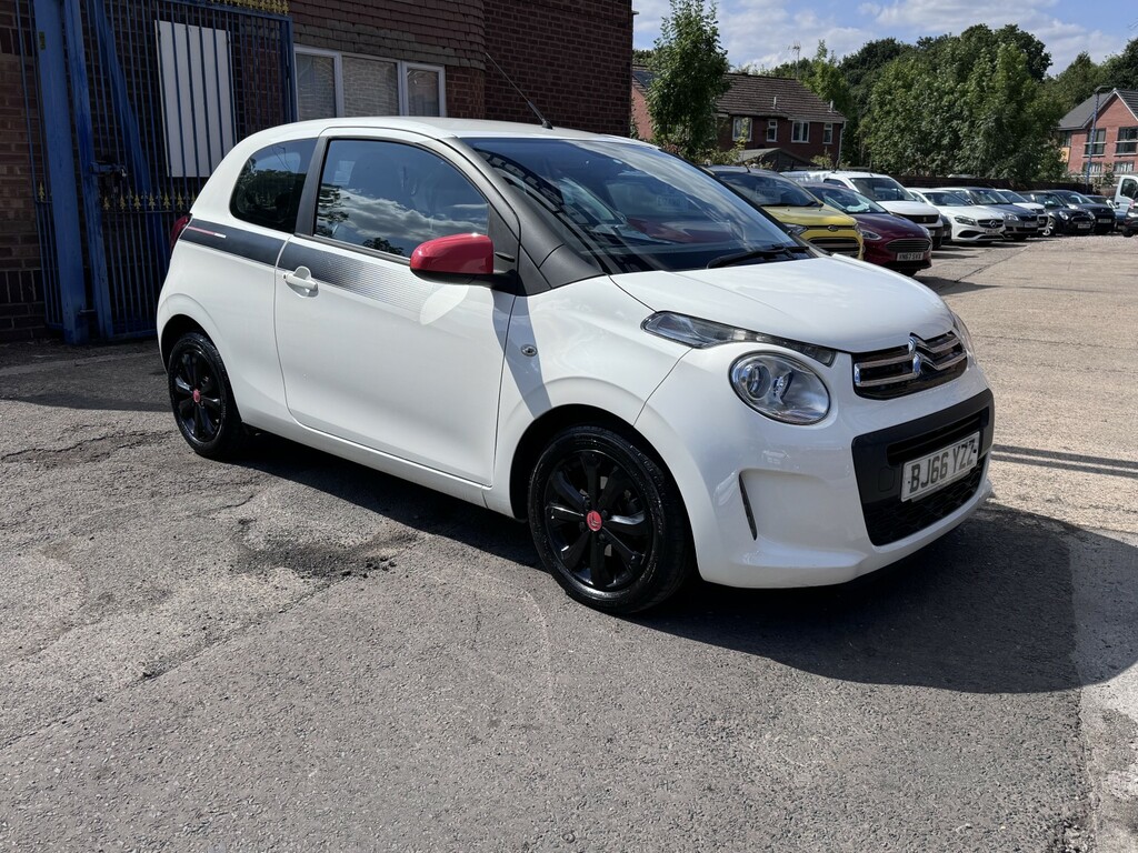 Citroen C1 1.2 Puretech Furio BJ66YZZ White #2