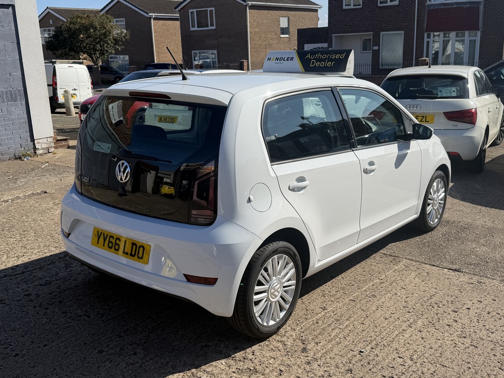 Volkswagen Up Petrol YY66LDO White #6