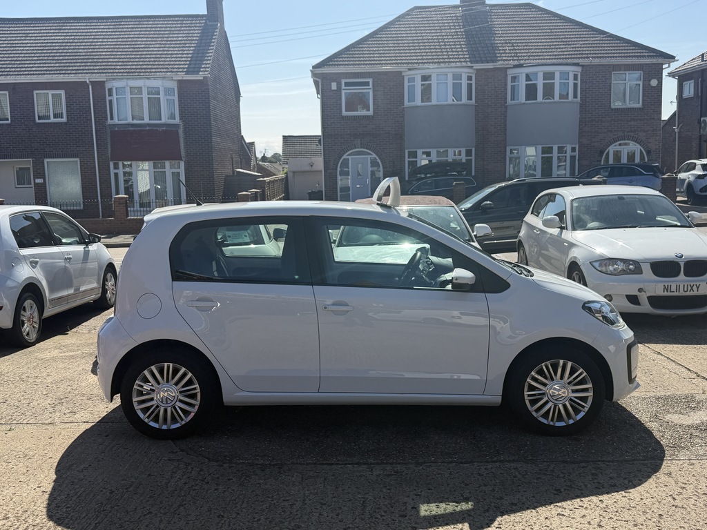 Volkswagen Up Petrol YY66LDO White #4