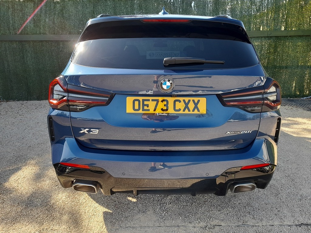 BMW X3 20I Mht M Sport OE73CXX Blue #6