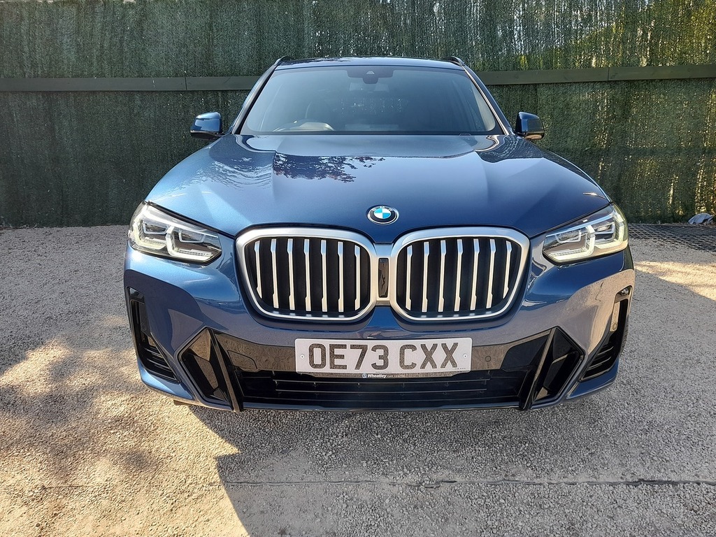 BMW X3 20I Mht M Sport OE73CXX Blue #3