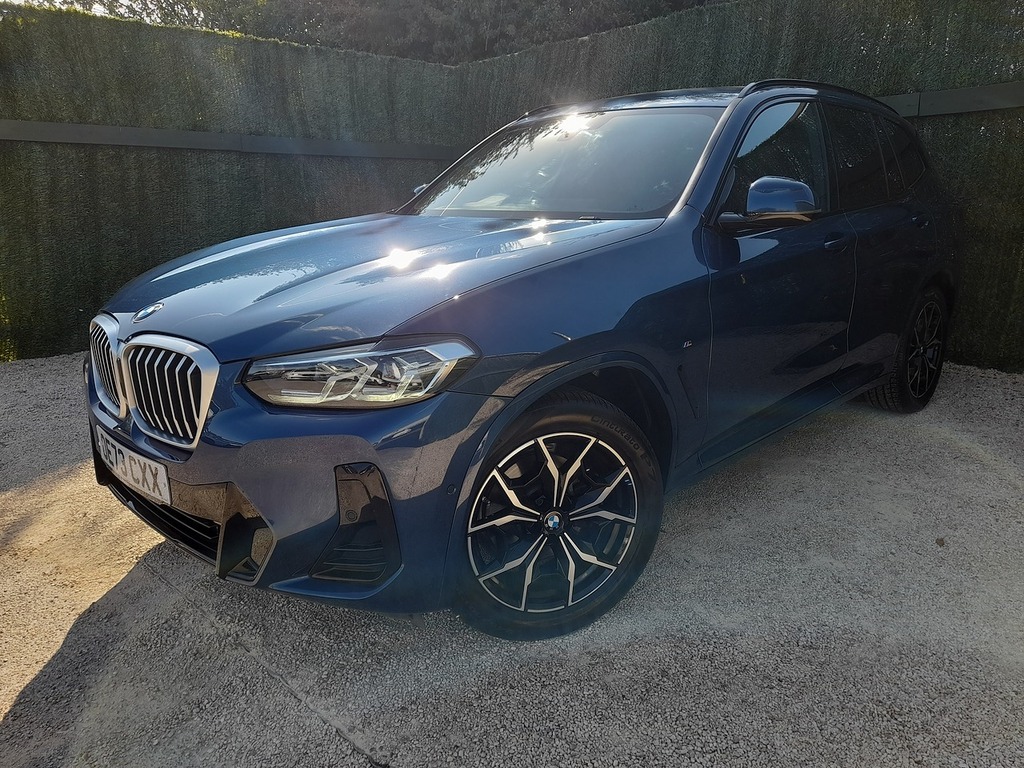 BMW X3 20I Mht M Sport OE73CXX Blue #4