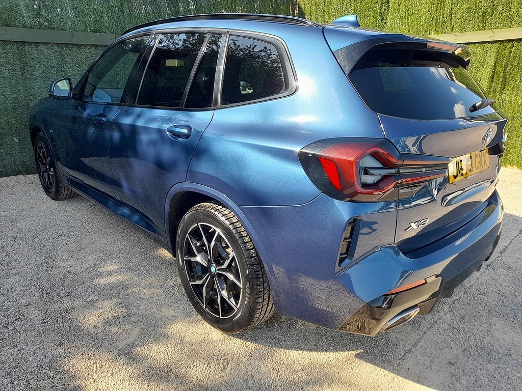 BMW X3 20I Mht M Sport OE73CXX Blue #5