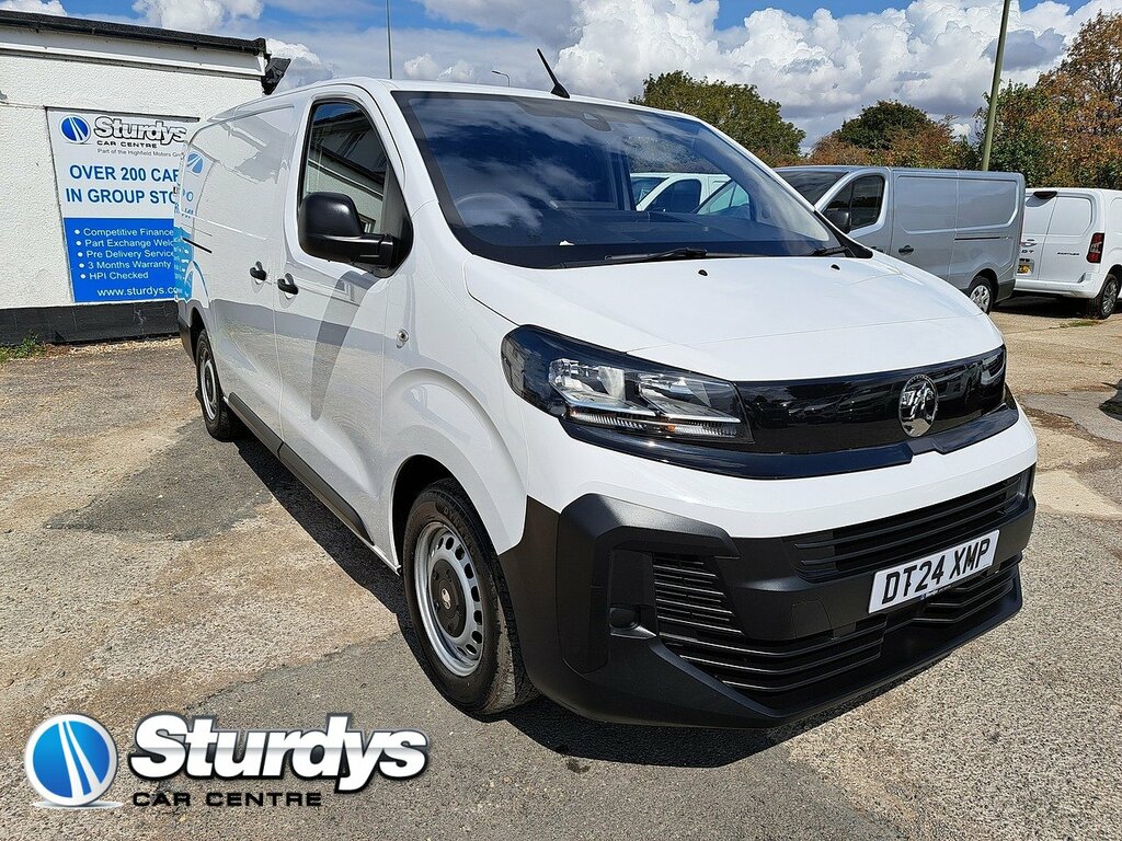 Vauxhall Vivaro Turbo D Prime White