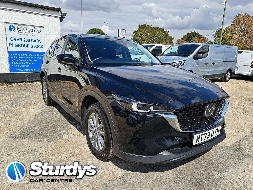 Mazda CX-5 E-skyactiv G Mhev Centre-line MT73UYH Black