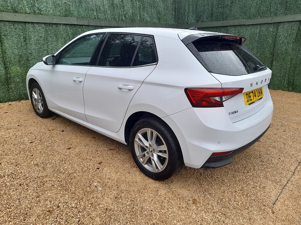 Skoda Fabia Se L Tsi S-a DE74UKM White #4