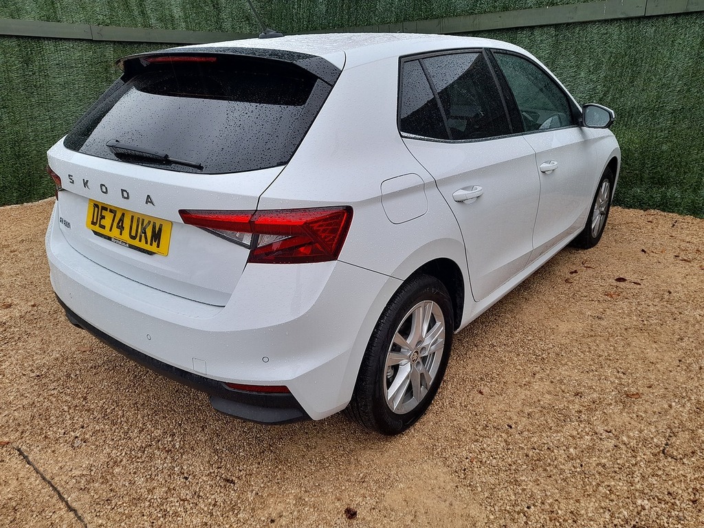 Skoda Fabia Se L Tsi S-a DE74UKM White #3