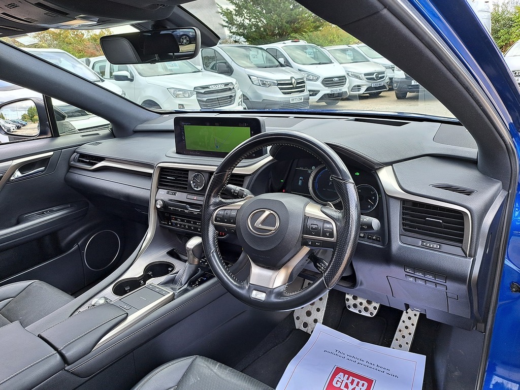 Lexus RX 450H F Sport Blue #2