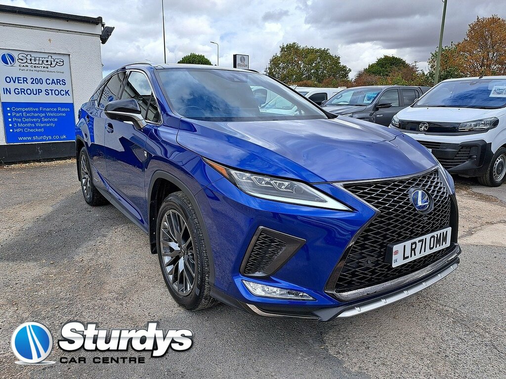 Lexus RX 450H F Sport Blue