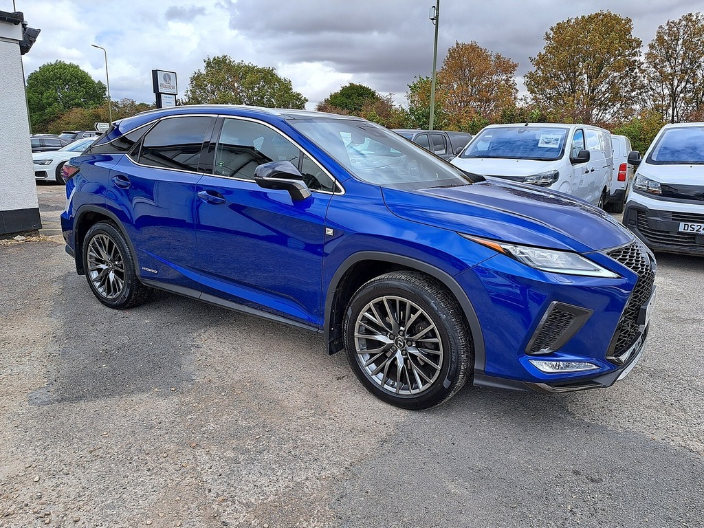 Lexus RX 450H F Sport Blue #5