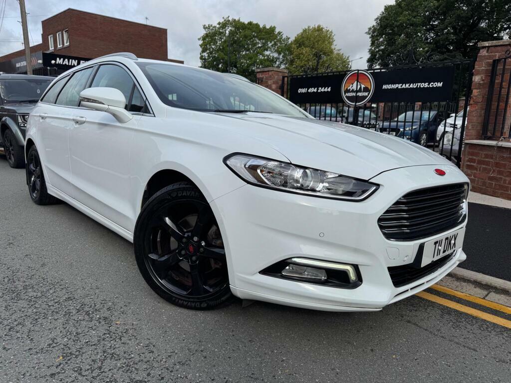 Ford Mondeo 2.0 Tdci Titanium Powershift Euro 6 S S White