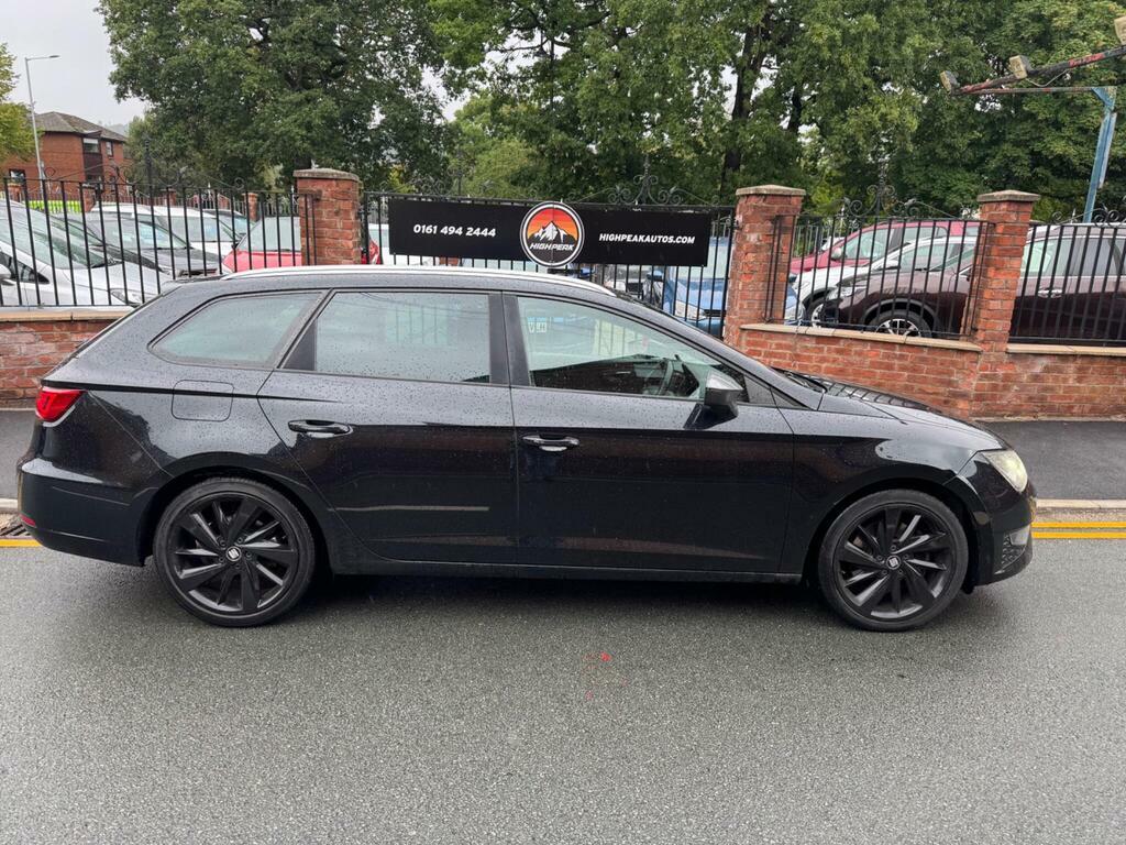 Seat Leon 2.0 Tdi Cr Fr Sport Tourer Euro 5 S S Black #2