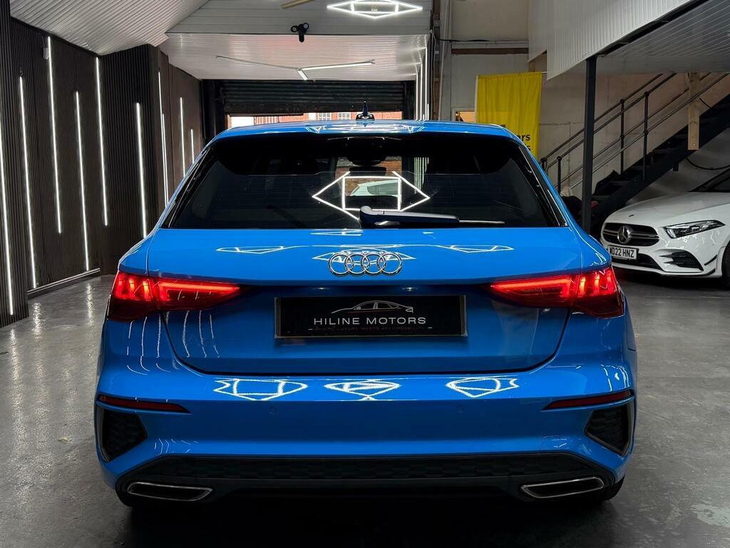 Audi A3 1.0 Tfsi 30 S Line Sportback Euro 6 S S Blue #4