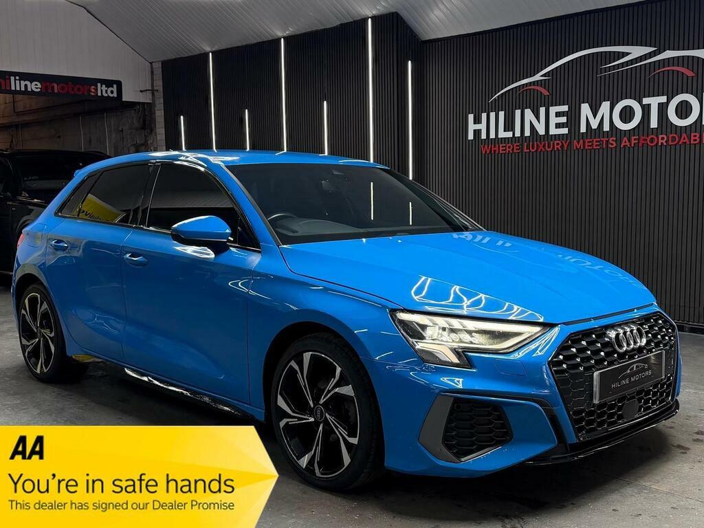Audi A3 1.0 Tfsi 30 S Line Sportback Euro 6 S S Blue