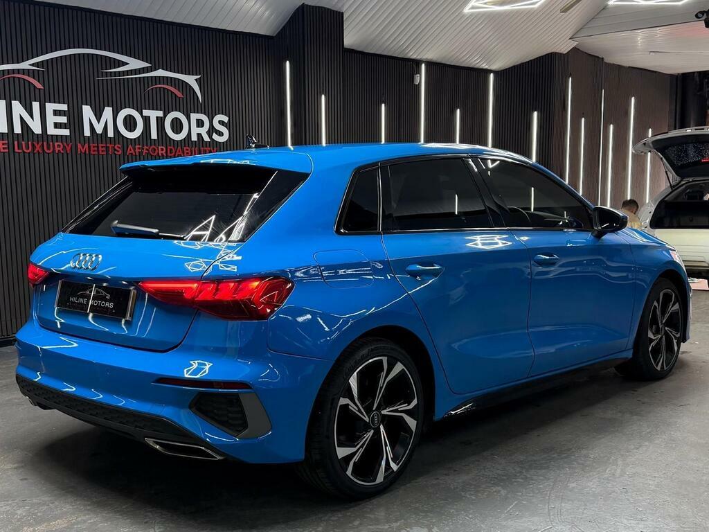 Audi A3 1.0 Tfsi 30 S Line Sportback Euro 6 S S Blue #3