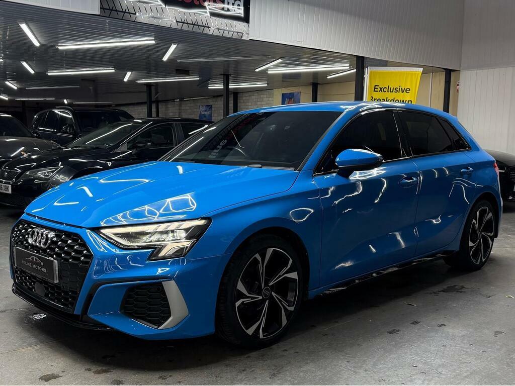 Audi A3 1.0 Tfsi 30 S Line Sportback Euro 6 S S Blue #2