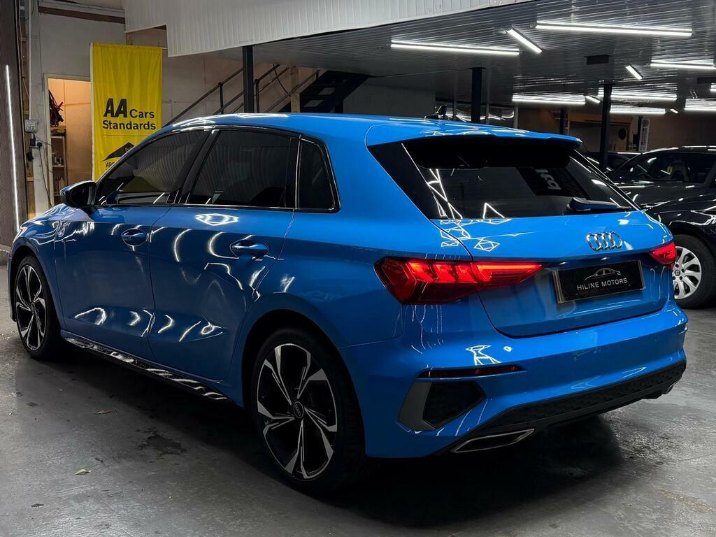Audi A3 1.0 Tfsi 30 S Line Sportback Euro 6 S S Blue #5