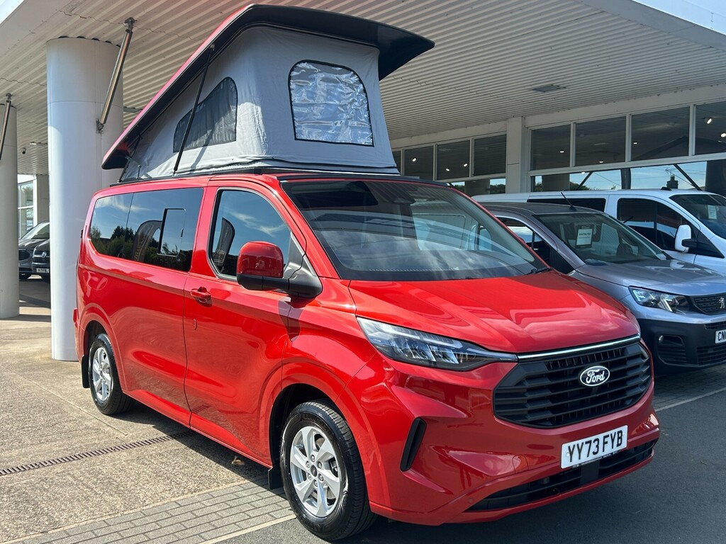 Ford Transit Custom Swb 8 Ball Camper Conversion 4 Berth YY73FYB Red