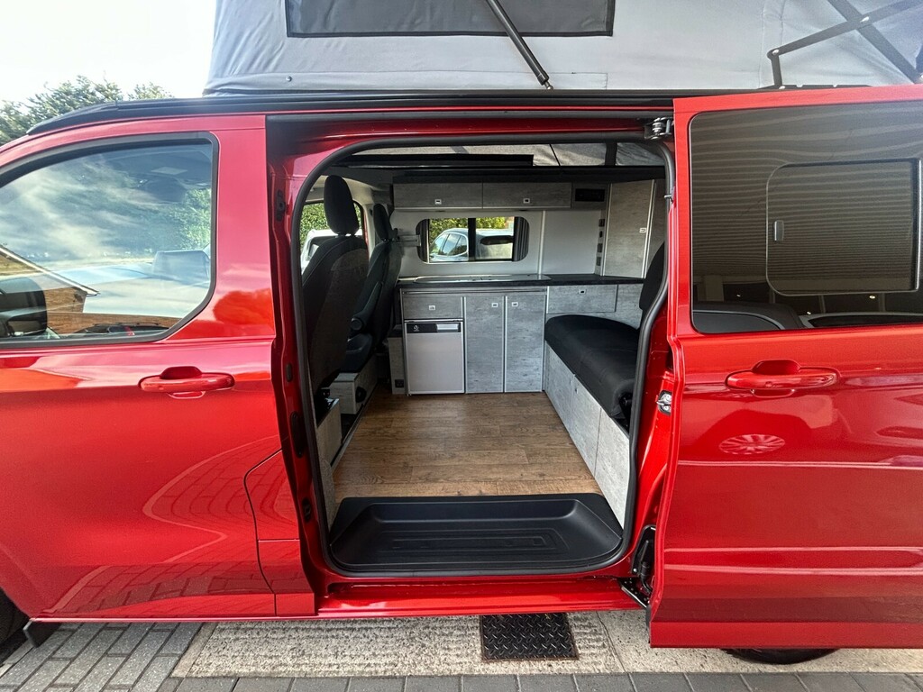 Ford Transit Custom Swb 8 Ball Camper Conversion 4 Berth YY73FYB Red #5
