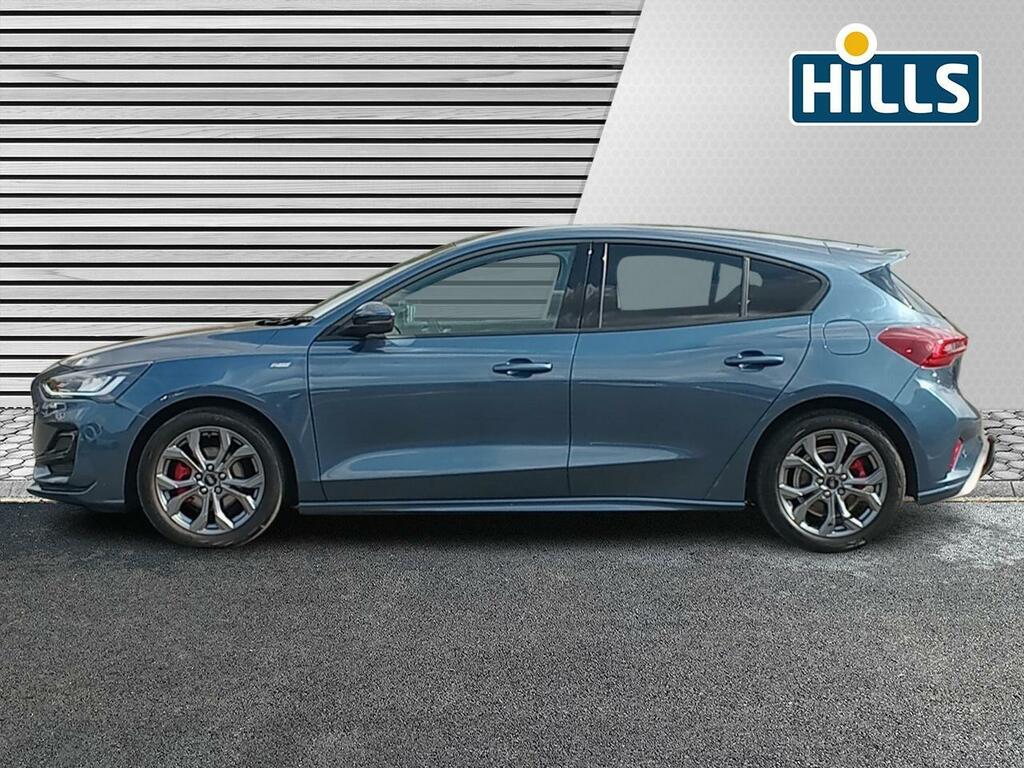 Ford Focus 1.0T Ecoboost Mhev St-line Hatchback Hy VN73MXK Blue #5